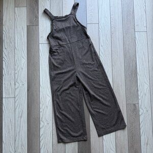Zara Kids Brown Sleeveless Jumpsuit
